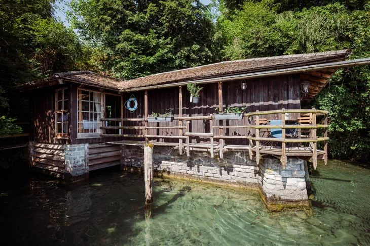 Historic boathouse