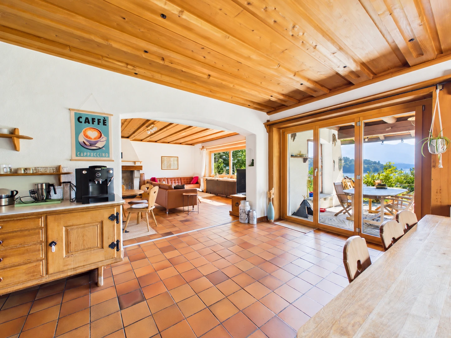 Dining area and terrace