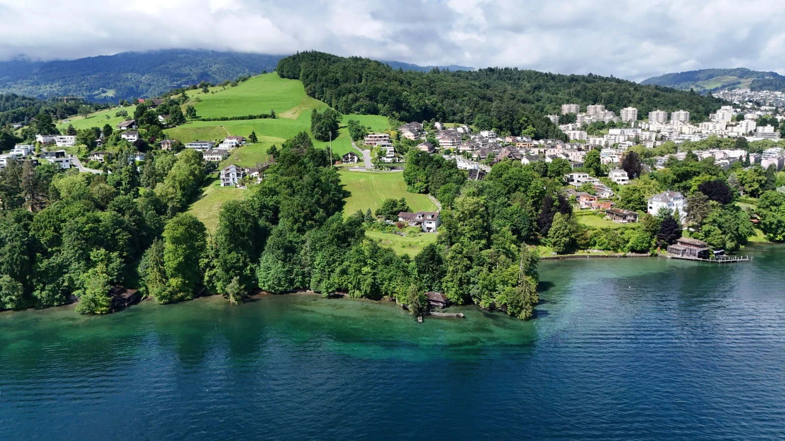 The estate on Lake Lucerne